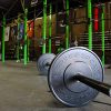 OneFitWonder 35lb Black Bumper Plate Pair Weightlifting