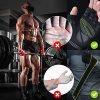Trideer Padded Weight Lifting Gym Workout Gloves with Wrist Support