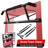 IRON AGE Pull Up Bar for Doorway - Angled Grip Home Gym Exercise Equipment