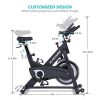 MaxKare Magnetic Exercise Bikes Stationary Belt Drive