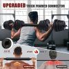 MOVTOTOP Dumbbells Set, 2 in 1 Barbell Weight Set