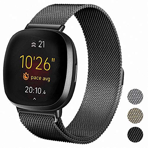 Magnetic Wrist Band Compatible with Fitbit Versa 3