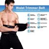 Cotill Waist Trimmer Ab Belt for Men Women - 3 Adjustable Closure