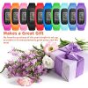 Bomxy Fitness Tracker Watch, Simply Operation Walking Running Pedometer
