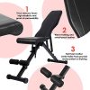 Adjustable Exercise Bench – Versatile and Comfortable for Full Body Workouts
