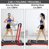 FYC 2 in 1 Folding Treadmill for Home Under Desk