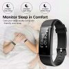 Lintelek Fitness Tracker Heart Rate Monitor, Activity Tracker