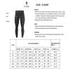 Tomic Men's Fleece Lined Yoga Leggings Sports Tights