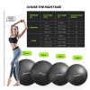 Trideer Exercise Ball (45-85cm) Extra Thick Yoga Ball Chair