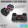 Fitness at Home or Gym Adjustable Dumbbells Set