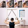 Resistance Bands Set - 5-Piece Exercise Bands - Portable Home Gym Accessories
