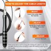 Jump Rope, High Speed Skipping Rope Tangle-Free