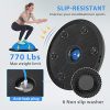 VIVOHOME 58cm Anti Slip Half Balance Ball Trainer Yoga Exercise Ball