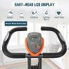 MaxKare Exercise Bike Stationary Folding Magnetic Exercise Machine