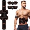 SHENGMI ABS Stimulator,Muscle Toner Abdominal Trainers