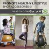 Gaiam Kids Yoga Mat Exercise Mat, Yoga for Kids with Fun Prints
