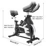 Ativafit Exercise Bike Stationary Indoor Cycling Bike 35 lbs