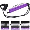 Pilates Bar Kit with Resistance Band, Portable Home Gym Workout Package