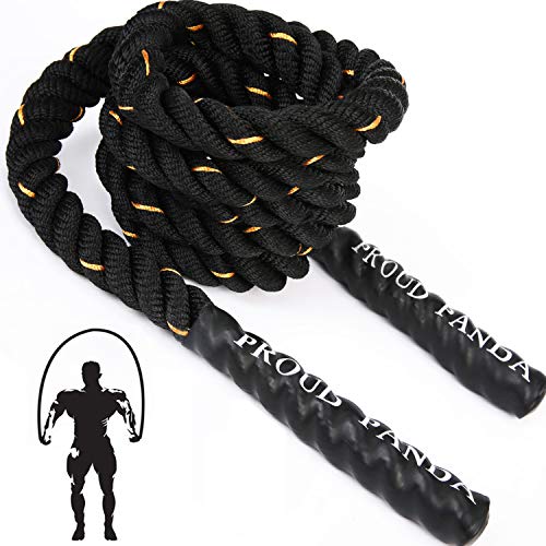 Heavy Jump Ropes for Fitness 3LB, Weighted Adult Skipping Rope