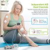 AUVON Dual Channel TENS Unit Muscle Stimulator Machine