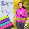 Athlé Running Belt with Two Pockets – Stretch Pouches Fit Most Phones