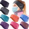 Headband Fleece Earmuffs Sport Headband Winter Ear Covers
