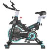 pooboo Indoor Cycling Bike, Belt Drive Indoor Exercise Bike