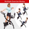 EXIA Folding Magnetic Exercise Bike with Pulse Sensor