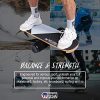 MYLTAWISH Wooden Balance Board Trainer - Wobble Balance Board