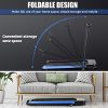 BiFanuo 2 in 1 Folding Treadmill, Smart Walking Running Machine