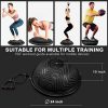 Balance Trainer Exercise Ball Half Yoga Ball with A Hand Pump