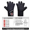 DMoose Weight Lifting Gloves for Deadlifts, Weightlifting