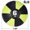 Epetlover 6 lbs Medicine Ball Exercise Weighted Fitness