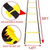 Professional Speed Agility Ladder for Teens - 13 Rung 22ft