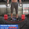 tomser 43''-49" Silent Foldable Trampoline, Exercise Fitness Trampoline