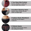 SILKWORLD Men's Compression Shorts Pockets Sports Running Tight