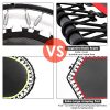GARTIO 50'' Smart Fitness Trampoline, Hexagonal Silent Rebounder