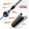 Bearing Speed Rope with Memory Foam Jump Ropes For Fitnes