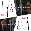 Mikolo Fitness LAT and Lift Pulley System, Dual Cable Machine