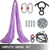 Happybuy Aerial Yoga Hammock Kit,11YD9.2FT Yoga Swing Set