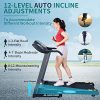 MaxKare Electric Folding Treadmill Auto Incline Running Machine