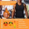 Wonderience Neoprene Sauna Suit for Men Waist Trainer Vest