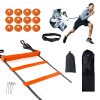 Vivitory Speed Agility Training Set - Adjustable Rung Speed Ladder