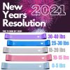 Springbands Resistance Bands Set with Silk Bag | 5 Mini Bands