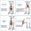 🏋️‍♂️ Power Tower 330LBS – The Ultimate Adjustable Home Gym for Strength Training! 💪