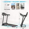 Merax Folding Treadmill for Home Use, Easy Assembly Machine