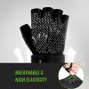 Trideer Ventilated Workout Gloves for Men Weight Lifting