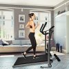Home Mechanical Treadmill Folding Shock-Absorbing No-Electric