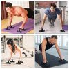 Freehawk Push Up Bars Strength Training Workout Stands Steel Handles