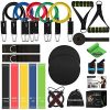 23 Pack Resistance Bands Set Workout Bands